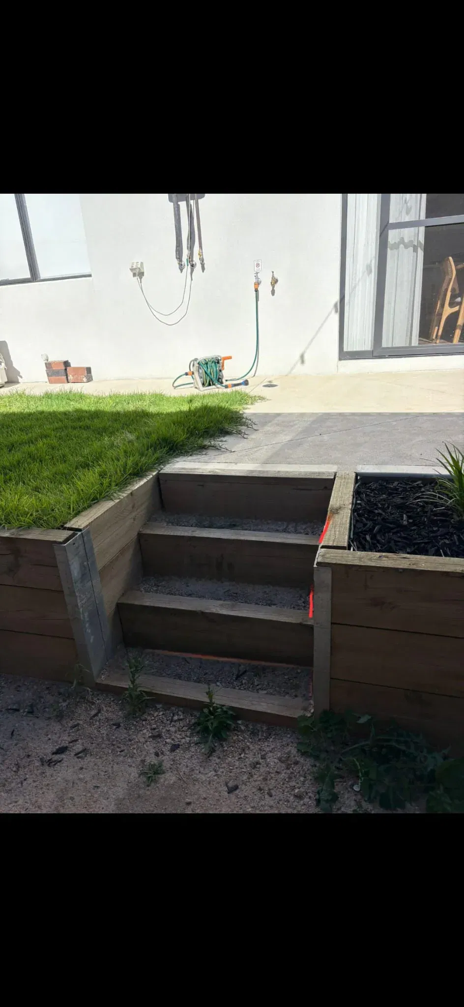 Cranbourne composite decking — framing through to finished boards