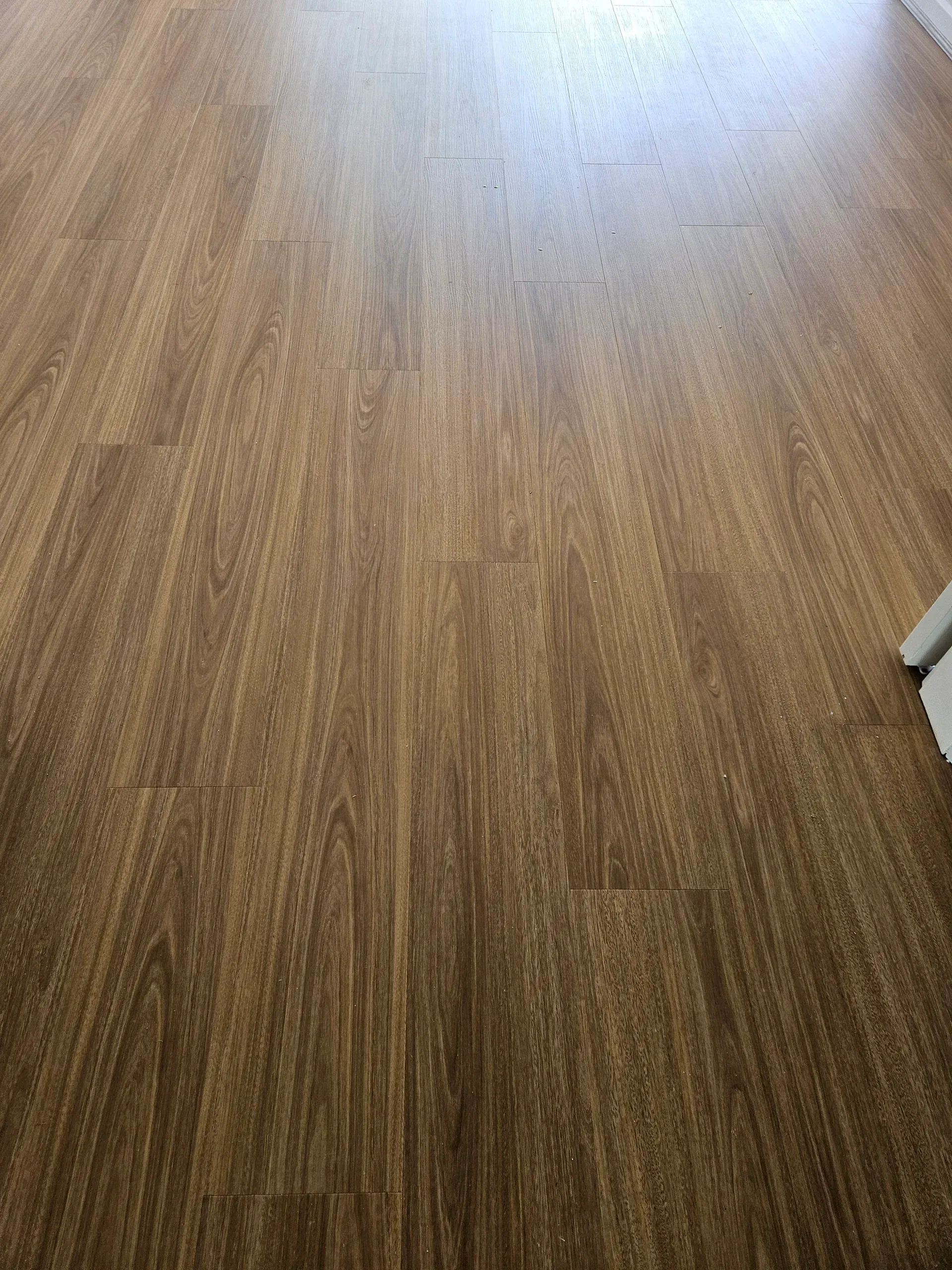 Hybrid flooring installed in a Doreen home