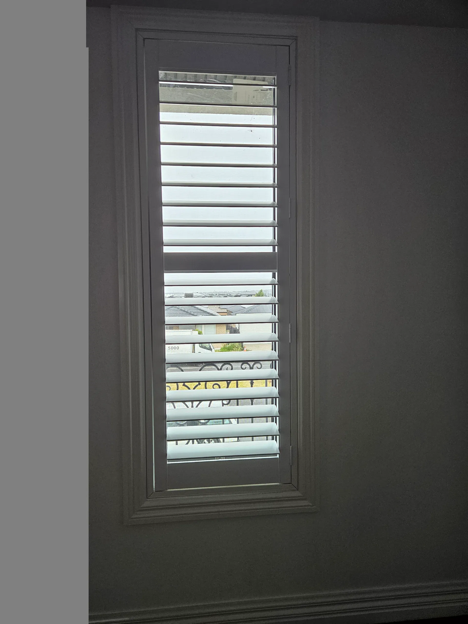 Custom plantation shutters fitted throughout the home