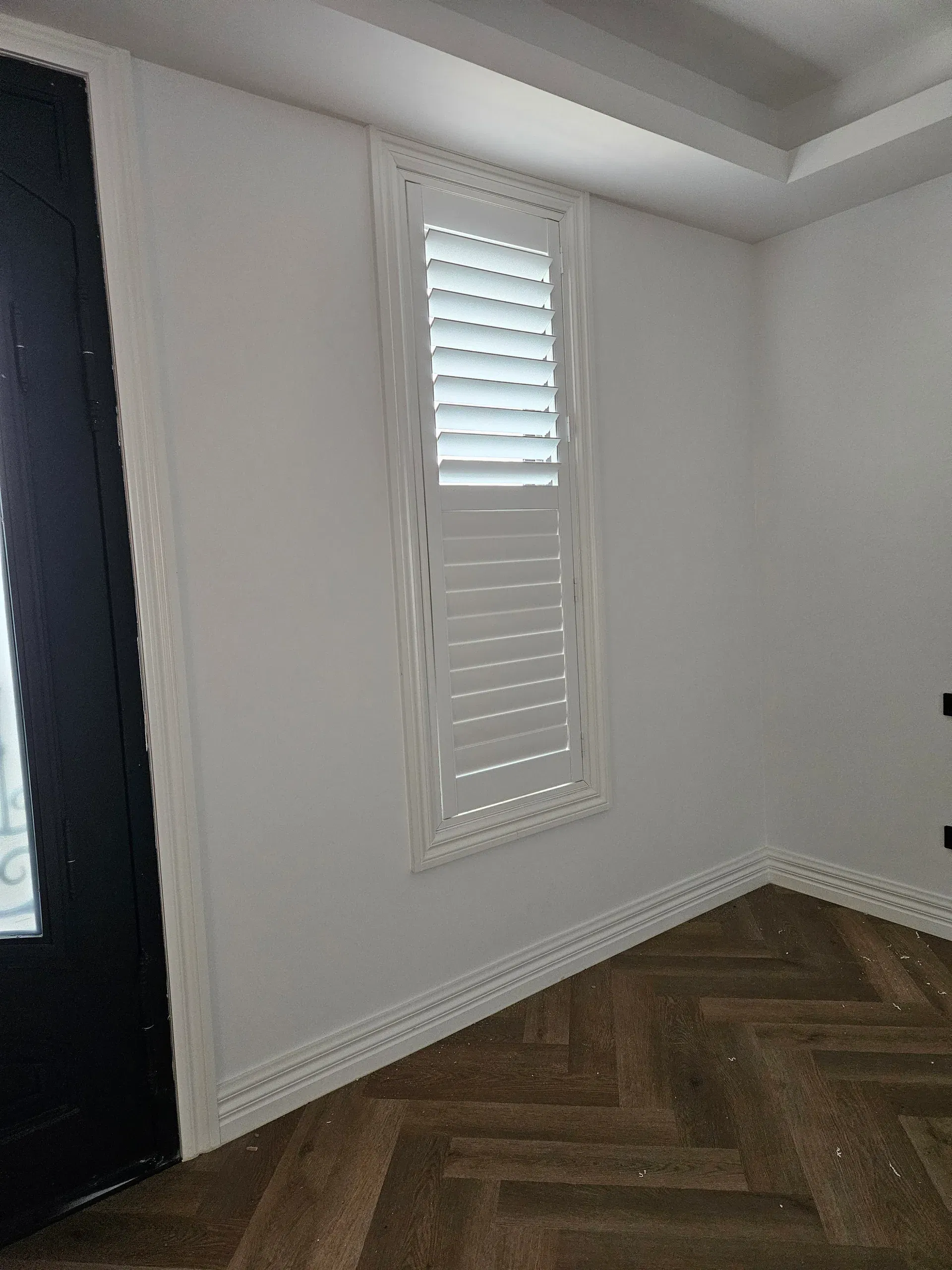 Custom plantation shutters fitted throughout the home