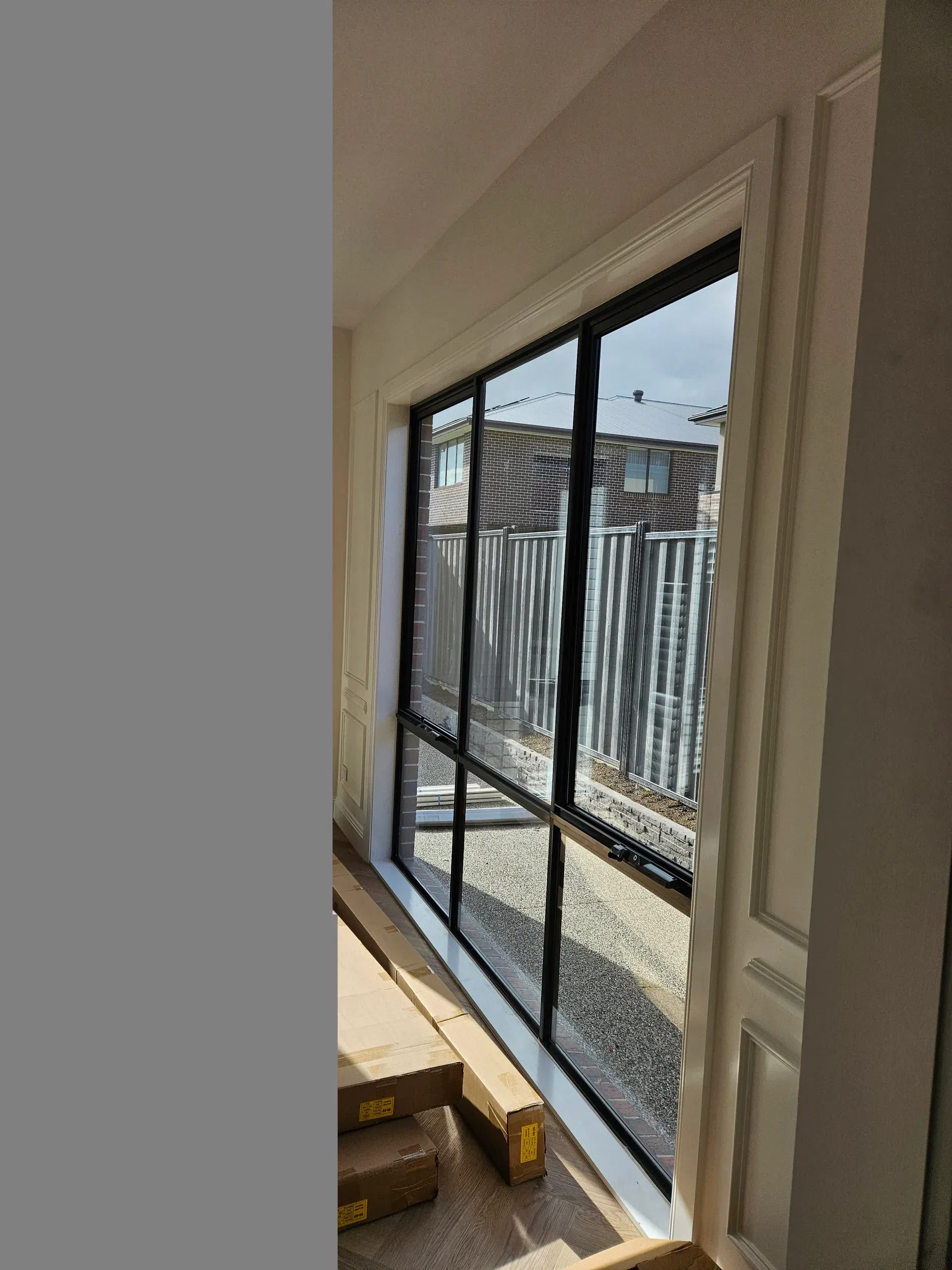 Custom plantation shutters fitted throughout the home