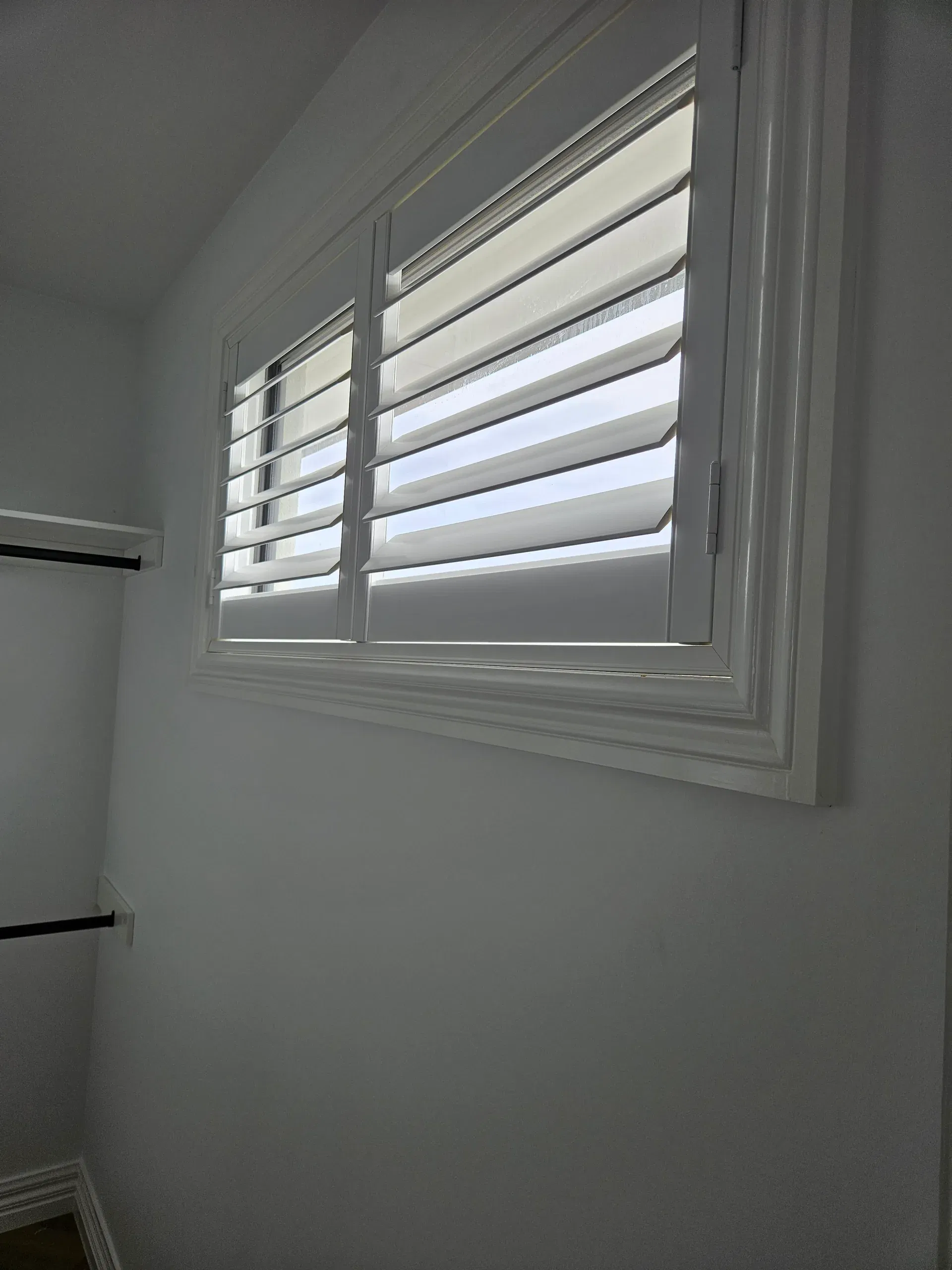 Custom plantation shutters fitted throughout the home